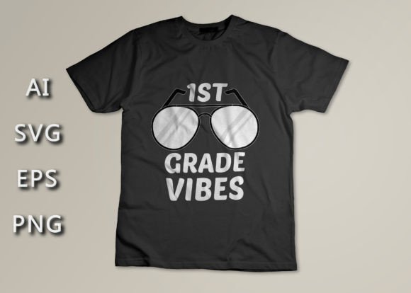 1ST Grade Vibes Back to School T-shirt