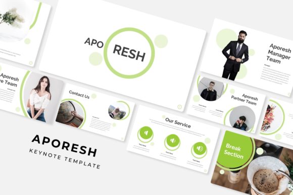 Aporesh Keynote Template: Modern Design for Powerful Presentations