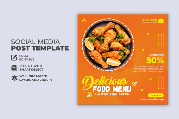 Designing a Standout Food Sale Social Media Post