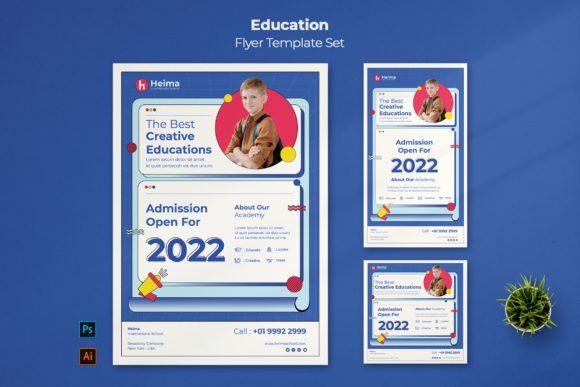 Education Flyer Set Template: A Versatile Design Toolkit