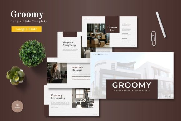 Groomy - Google Slide Template: Create Stunning Presentations