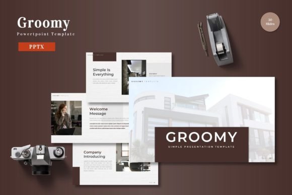 Groomy - Powerpoint Template: Share Ideas with Confidence