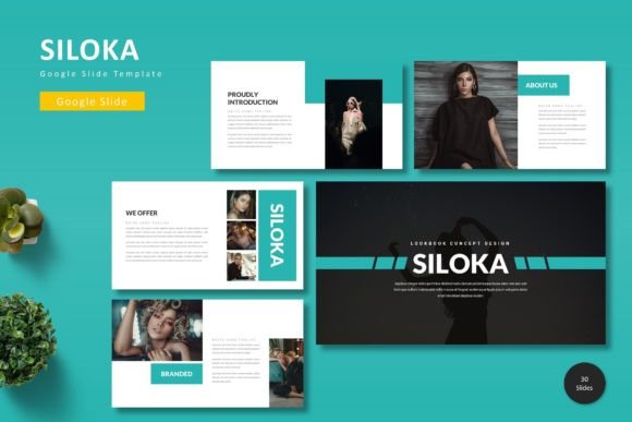 Siloka - Google Slide Template: Crafting Polished Presentations